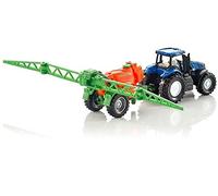 Siku NO.1668 1:87 Scala Nuovo Holland Trattore Con Corto Spray Dicast Modello /