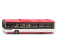 Siku 1688, Autobus di linea Neoplan dei vigili del fuoco, Metallo/Plastica, Bianco, Autobus giocattolo per bambini, adesivi fiammeggianti, Look da vigili del fuoco
