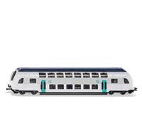 Siku 1791001, treno a due piani RATP Francia, 1:87, metallo/plastica, turchese/bianco, compatibile con altri giocattoli