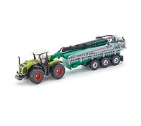 siku 1827, Claas Xerion with Vacuum Tanker, 1:87, Metal/Plastic, Green, Extendab