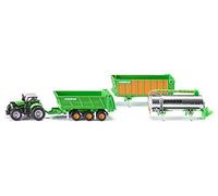 siku 1848, DEUTZ-FAHR Tractor with Joskin Trailer Set, 1:87, Metal/Plastic, Gree