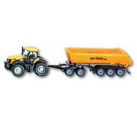 SIKU 1858 TRATTORE JCB CON RIMORCHIO SCALA 1/87