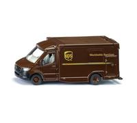 Siku 1920, Mercedes-Benz Sprinter UPS Servizio Pacchi, 1:50, Metallo e Plastica, Marrone, Parti Mobili