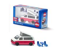 SIKU 1/50 VW T6 CALIFORNIA WITH MOVABLE ROOF AND ACCESSORIES