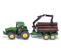 Siku 1954 Trattore 3 anno/i Metallo Plastica Marrone Verde Tractor with forestry