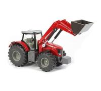 SIKU 1985 Farmer Massey Ferguson with Front Loader, Red