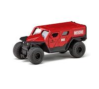 SIKU 2307, GHE-O Rescue Vehicle, 1:50, Metal/Plastic, Red, Multi-functional, Compatible with models at the same scale