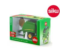 Siku 2465 John Deere 990 Rotondo Pressa per Balle + - Opning Lato Pannello &