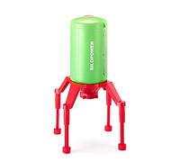 siku 5602, Silo verticale SILOPOWER, 1:32, Plastica, Verde e Rosso, Compatibile con modellini in scala 1:87 fino a 1:32 grazie all'altezza facilmente regolabile