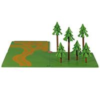 Siku 5699, Sentiero di campagna con bosco, Plastica, Verde, Perfetto per uso con mezzi agricoli