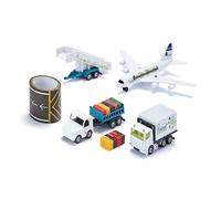 siku 6312, Airport Set, Metal/Plastic, White, Incl. commercial aircraft, caterin