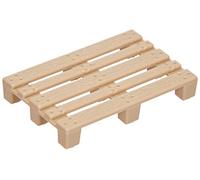 SIKU 7015, Pallet Accessory Set, Plastic, Beige, 50 Pieces, for Tractors And Toy Worlds at a 1:50 or 1:32 Scale