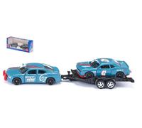 SIKU DODGE CON CARRELLO TRASPORTO MODELLINO STATICO DIECAST