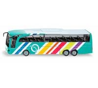 Siku 3738001, Mercedes-Benz Travego Autobus RATP Francia, 1:50, metallo/plastica, multicolore, porte aperte e lembo