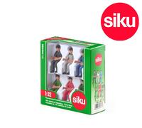 Siku No. 7071 1:3 2 Scala Siku Autista Set - 6 Trattore Drivers per Trattori