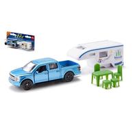 SIKU SK1693 FORD PICK UP CAMPER F150 mm 99 + 60 Modellino