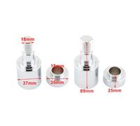 SIKUAI 1 paio di manopole per manubrio 2016XE, nastro per manubrio in acciaio inossidabile nero per Africa Twin CRF1100 2016-2024