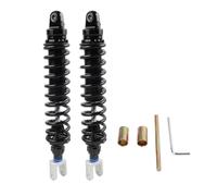 SIKUAI 1 pz 405mm Sospensione a molla Ammortizzatore regolabile Ammortizzatore per moto Alluminio Nero Moto per Universale