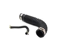 SIKUAI 1016228 Tubo di aspirazione e sfiato del basamento in plastica nera e gomma per carrelli da golf Club Car DS GAS 1992-96 97 2 pezzi