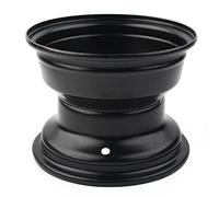 SIKUAI 18x9.50-8 pollici ATV UTV cerchione posteriore mozzo 3 fori di ricambio per ATV Go Kart fuoristrada Dirt Pit Bike Quad Dirt Bikes Street Bikes, nero