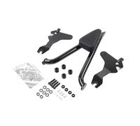 SIKUAI 23.8" 52300432 Schienale passeggero Sissy Bar Nero Pelle sintetica Acciaio per Low Rider FXLR 2018-2020 1 pz