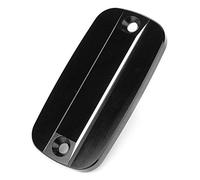 SIKUAI Accessori per moto CNC Coperchio del serbatoio del liquido dei freni anteriore e posteriore per Universale, Nero
