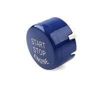 SIKUAI Auto Start Stop Button Cover, Engine Ignition Switch Replacement for BMW F for BMW 1 2 3 4 5 6 7 Series X1 X2 X3 X4 X5 X6 F Chassis, blue