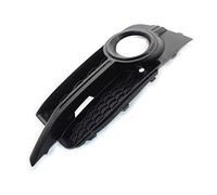 SIKUAI Automative - Griglia paraurti anteriore per fendinebbia, griglia a nido d'ape, lato sinistro, per Audi A1 2011 - 2014 con paraurti anteriore S-Line fendinebbia, nero