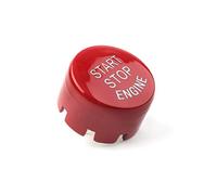 SIKUAI Automative Start Stop Button Cover, Engine Ignition Switch Replacement for BMW F for BMW 1 2 3 4 5 6 7 Series X1 X2 X3 X4 X5 X6 F Chassis red