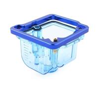 SIKUAI Carburatore trasparente inferiore galleggiante contenitore ciotola guscio carburatore plastica blu per moto PWK I II 21mm-34mm
