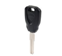 SIKUAI Chiave in Metallo Lama Uncut Blank Chiave con ABS Superiore Nero Per Ducati XDiavel 1260/1260S Multistrada 950S/1260S/1260 S Moto