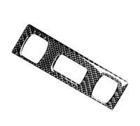 SIKUAI Copertura del pannello posteriore della luce di lettura sul tetto superiore in fibra di carbonio nera per auto con tetto rigido per TT 8N 01-2006