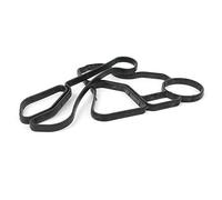 SIKUAI Guarnizione del filtro dell'olio, alloggiamento del radiatore, set 11427525335 11427537293 Nero per 428i 435i 525xi 528i 530i Auto