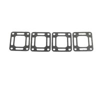 SIKUAI Guarnizione del riser del gomito del collettore a flusso pieno 27-863726 per GLM 32080 Per Sierra Per Barr Graphite Composite Board Gray