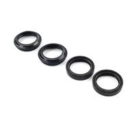 SIKUAI Kit di guarnizioni antipolvere per forcella anteriore in gomma da 5 pezzi 40 * 52 * 10, nero per per per Guzz per pe