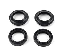 SIKUAI Kit guarnizioni antipolvere per forcella anteriore 4 pezzi 31x43x10,5 mm in gomma nera per MSX125 2013-2017 XR200 MTX80 1980-1984