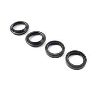 SIKUAI Kit guarnizioni forcella anteriore 4 pezzi 38x50x11mm Parapolvere e paraolio in gomma nera per per per pe