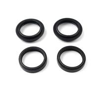 SIKUAI Kit guarnizioni forcella anteriore, parapolvere e paraolio in gomma nera per CBR600RR 05-10 XL600V 89-90 XR600R 85-00 4 pezzi