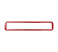 SIKUAI Pannello di copertura superiore dell'anello di lettura del tetto posteriore dell'auto hardtop per TT 8N 2001 2002 2003 2004 2005 2006 fibra di carbonio ross