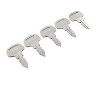 SIKUAI Set di 5 chiavi, chiavi sostituiscono il numero di parte 18510-63620 compatibile con i modelli di trattori Kubota M4900, M5700, M105S, M96SDTM, M7040DH, M7040SUD