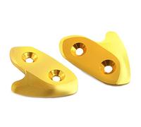 SIKUAI Specchietto retrovisore per moto in oro Tappi decorativi per piastra di base dello specchio per YZF-R1 R1 2020