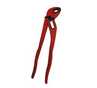 SikuroTech Pinza Regolabile Poligrip 250 mm - Acciaio Cromo Vanadio con Ganasce e 7 Posizioni di Regolazione - Pinza a pappagallo per Tubi, Dadi, Raccordi - Impugnatura Ergonomica