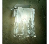 Sil-Lux Applique MURANO alluminio/vetro Sil-Lux