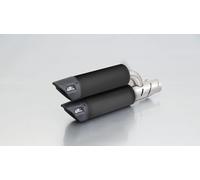 SIL. REMUS RSC DUAL FLOW NO CAT. ACCIAIO NERO VESPA GTV 300 ie Super 2016-