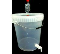 Sil2018 - Secchio completo per gaerbehaelter, 20 l, colore: Trasparente