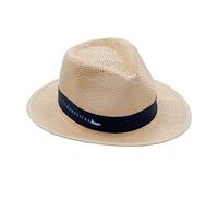 SILABA Tonica Pack 25 Cappelli Personalizzati con Logo o Frase - Cappelli di Paglia Unisex - per Feste, Eventi - Modello Augusta - Nastro di Colore a Scelta - Disponibile in 2 Colori