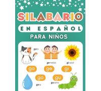 Silabario en Español para Niños: Libro para Aprender a Leer y Escribir Sílabas en Español