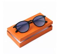 SILAC Unisex - Occhiali da sole con prescrizione - Sol Black Metal 7650 Black - Per uomo e donna - Protezione UV400 - Lenti ovali - Lettore solare stile retrò (1.75)