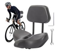 Silaire per bicicletta da sella dello schienale - Cuscino da tour morbido con stecca lombare, sella universale a doppia montagna | Tampone di guida assorbendo gli urti, cuscino di comfort unisex Trike