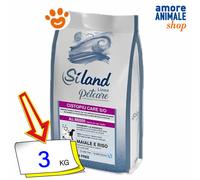 Siland Dog Cistopiù Care S/O All Breeds Maiale e Riso Cibo Secco Cani 3 Kg